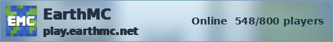 EarthMC ice banner