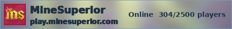 MineSuperior ice banner