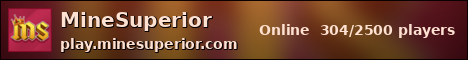 MineSuperior nether banner