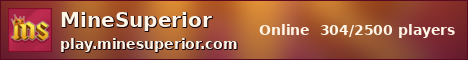 MineSuperior sunset banner