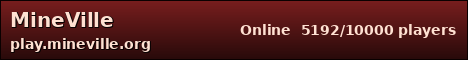 MineVille nether banner