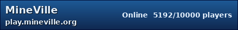 MineVille ocean banner