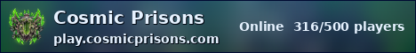 Cosmic Prisons ocean banner