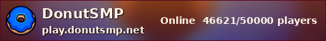 DonutSMP sunset banner