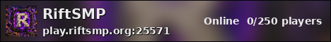 RiftSMP classic banner