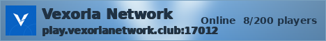Vexoria Network ice banner