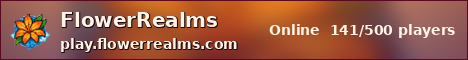 FlowerRealms sunset banner