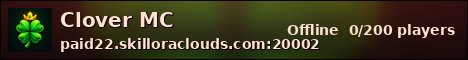 Clover MC nether banner