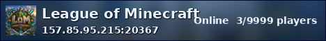 League of Minecraft ocean banner