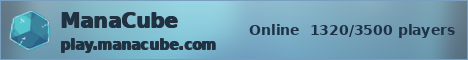 ManaCube ice banner