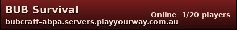 BUB Survival nether banner