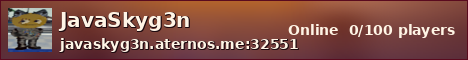 JavaSkyg3n sunset banner