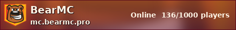 BearMC sunset banner