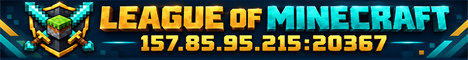 League of Minecraft banner